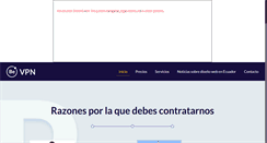 Desktop Screenshot of diseno-web-ecuador.com