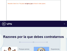 Tablet Screenshot of diseno-web-ecuador.com